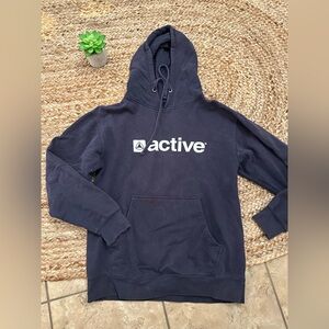 NAVY BLUE ACTIVE HOODIE
